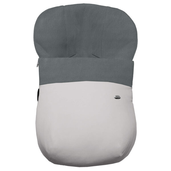 Saco para grupo cero polipiel gris pelo gris marengo