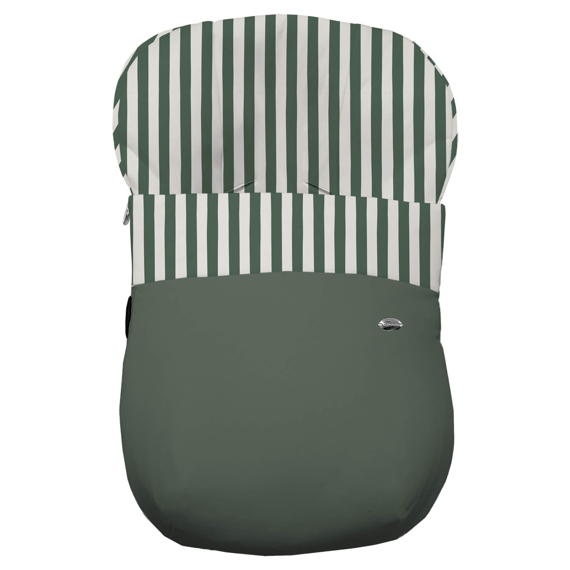 Saco para Grupo Cero Rayas verde polipiel verde villela estampada