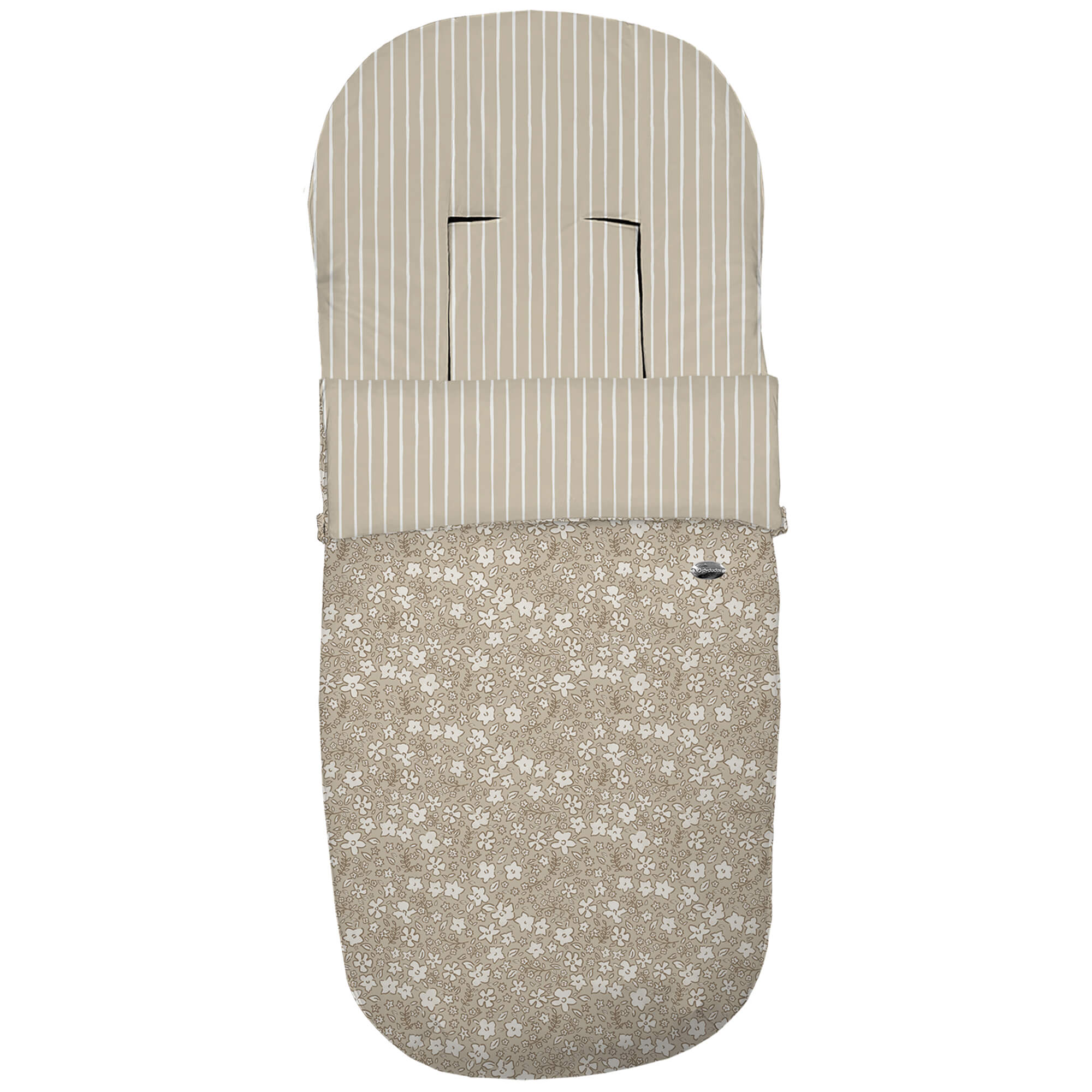 Saco para silla modelo Recto Iris Invierno marron villela estampada