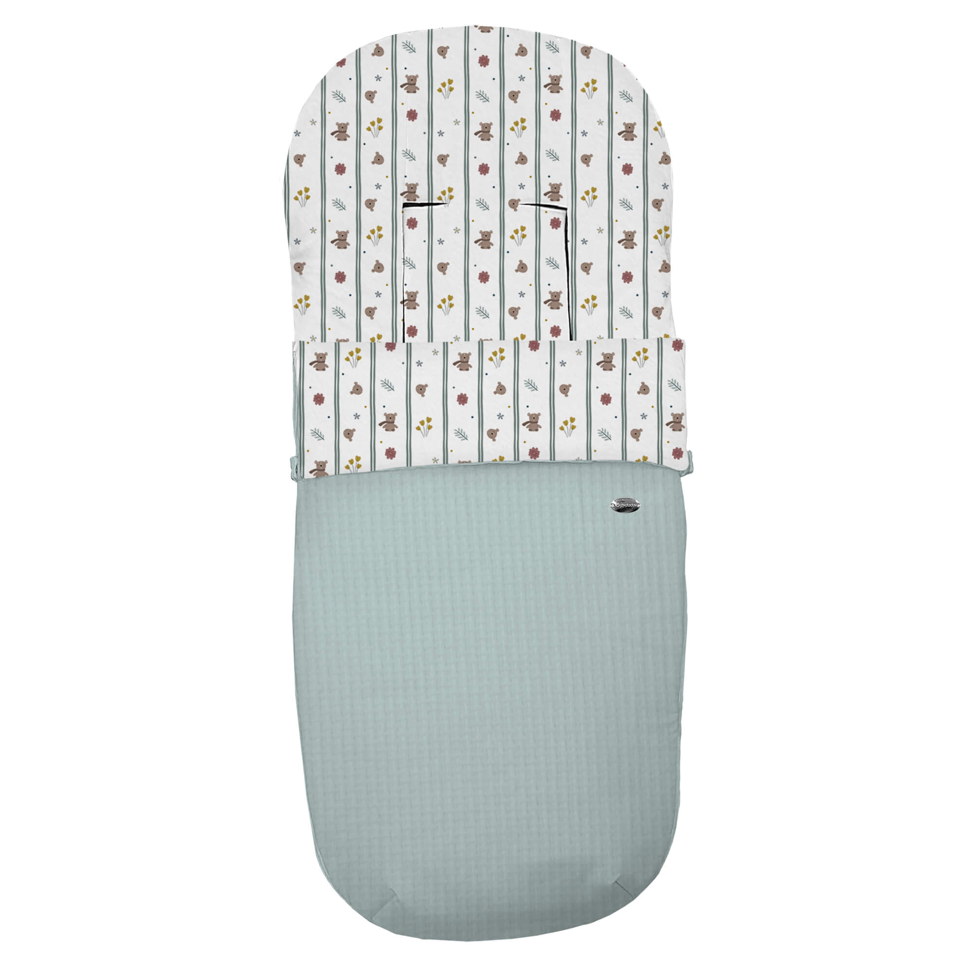 Saco para silla modelo Recto Miguel roma menta pelo estampado