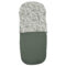 Saco para silla modelo Recto Piccolo Invierno verde pelo estampado