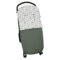Saco para silla modelo Universal Miguel polipiel verde pelo estampado