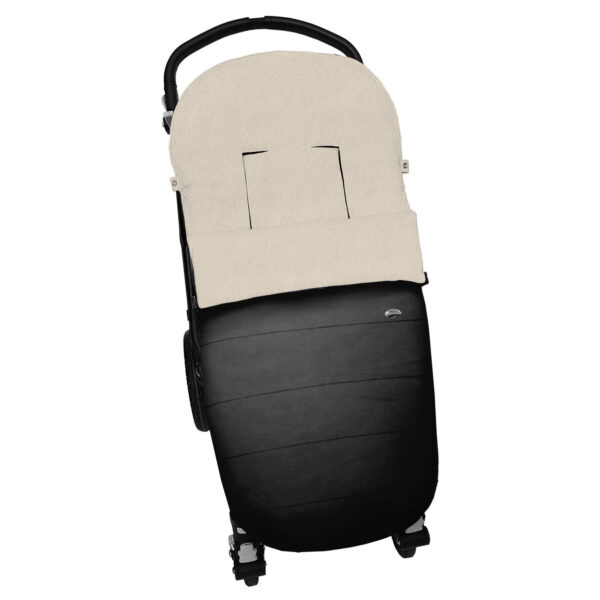 Saco para silla modelo universal polipiel negro pelo crudo